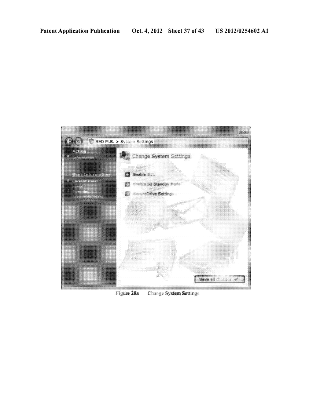 Methods, Systems, and Apparatuses for Managing a Hard Drive Security     System - diagram, schematic, and image 38