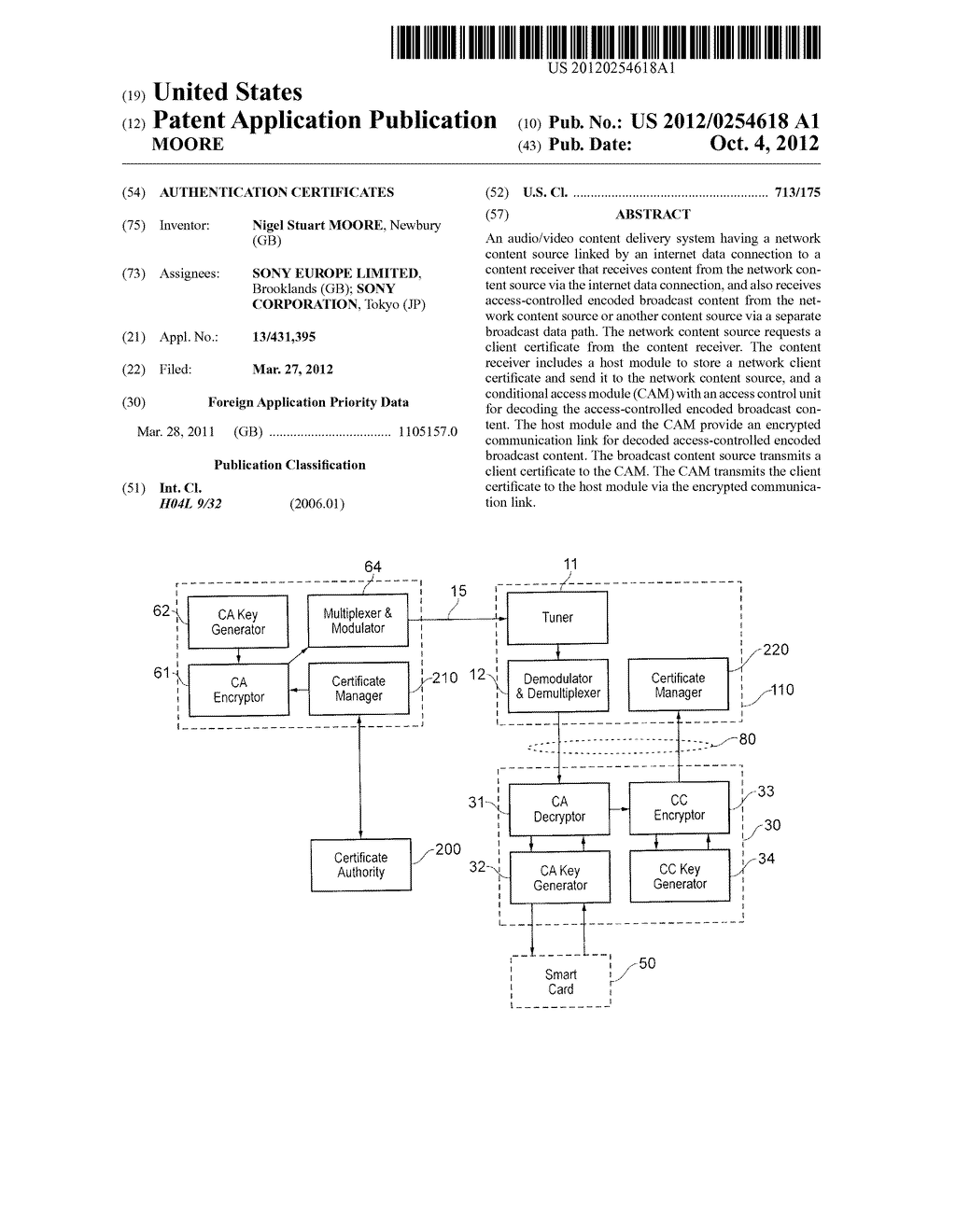 AUTHENTICATION CERTIFICATES - diagram, schematic, and image 01