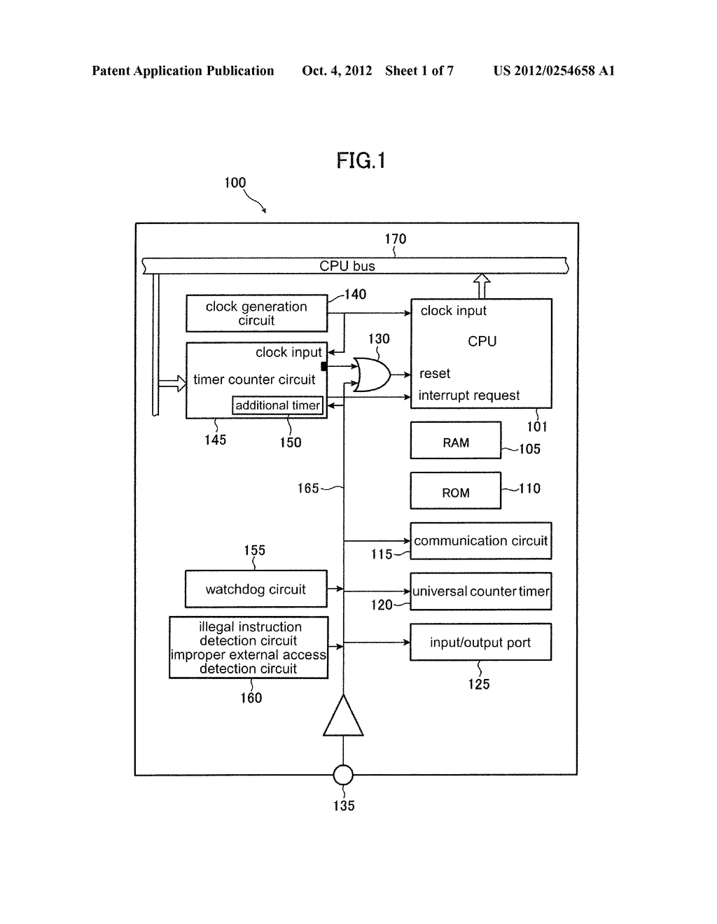 MICROCOMPUTER AND METHOD OF OPERATION THEREOF - diagram, schematic, and image 02