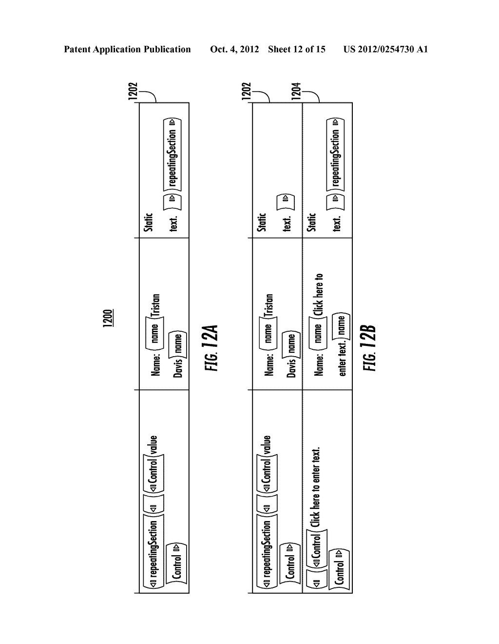 TECHNIQUES TO CREATE STRUCTURED DOCUMENT TEMPLATES USING ENHANCED CONTENT     CONTROLS - diagram, schematic, and image 13