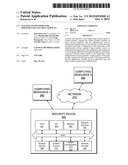 SYSTEMS AND METHODS FOR IMPLEMENTING SECURITY SERVICES diagram and image