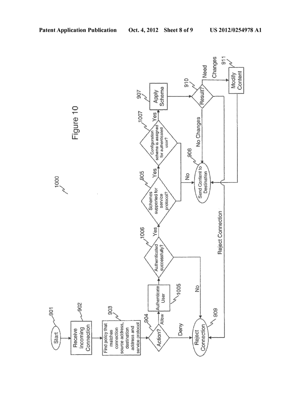 POLICY-BASED CONTENT FILTERING - diagram, schematic, and image 09