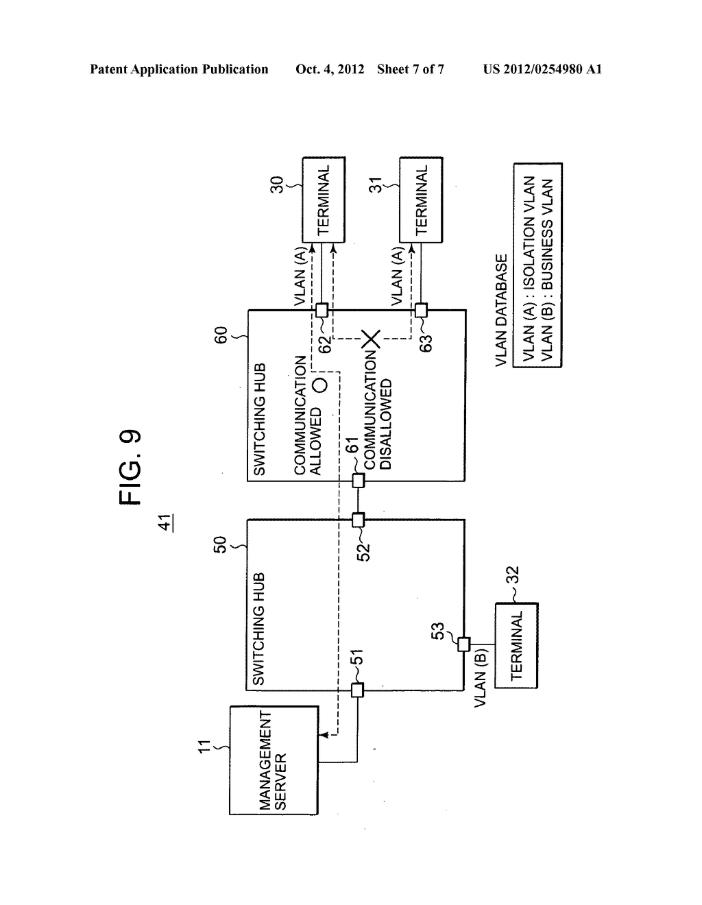 Switching hub, a system, a method of the switching hub and a program     thereof - diagram, schematic, and image 08