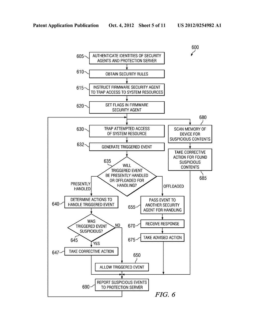 SYSTEM AND METHOD FOR PROTECTING AND SECURING STORAGE DEVICES USING     BELOW-OPERATING SYSTEM TRAPPING - diagram, schematic, and image 06