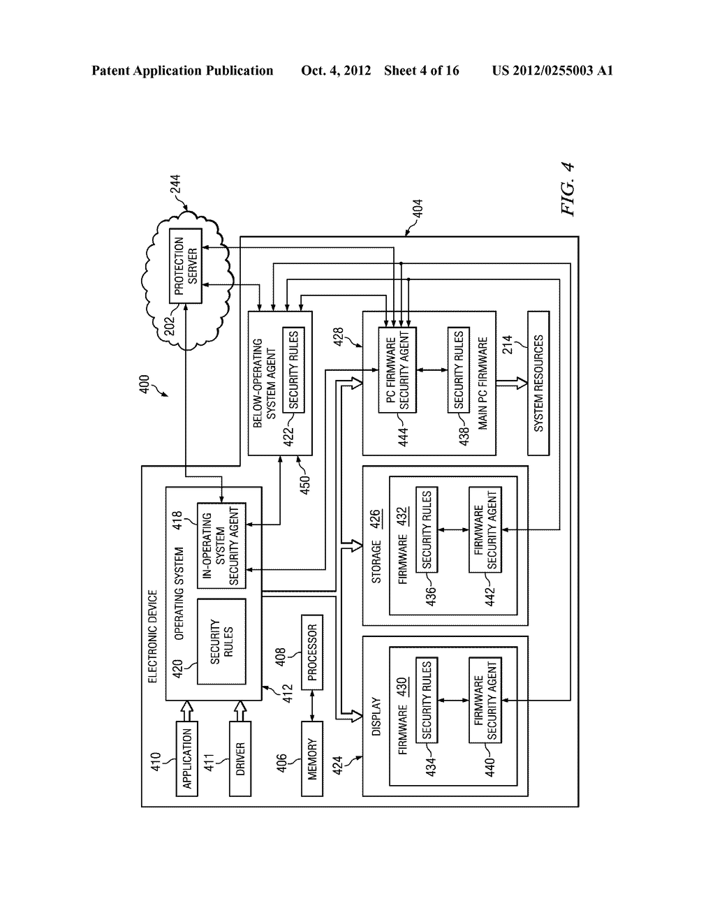 SYSTEM AND METHOD FOR SECURING ACCESS TO THE OBJECTS OF AN OPERATING     SYSTEM - diagram, schematic, and image 05