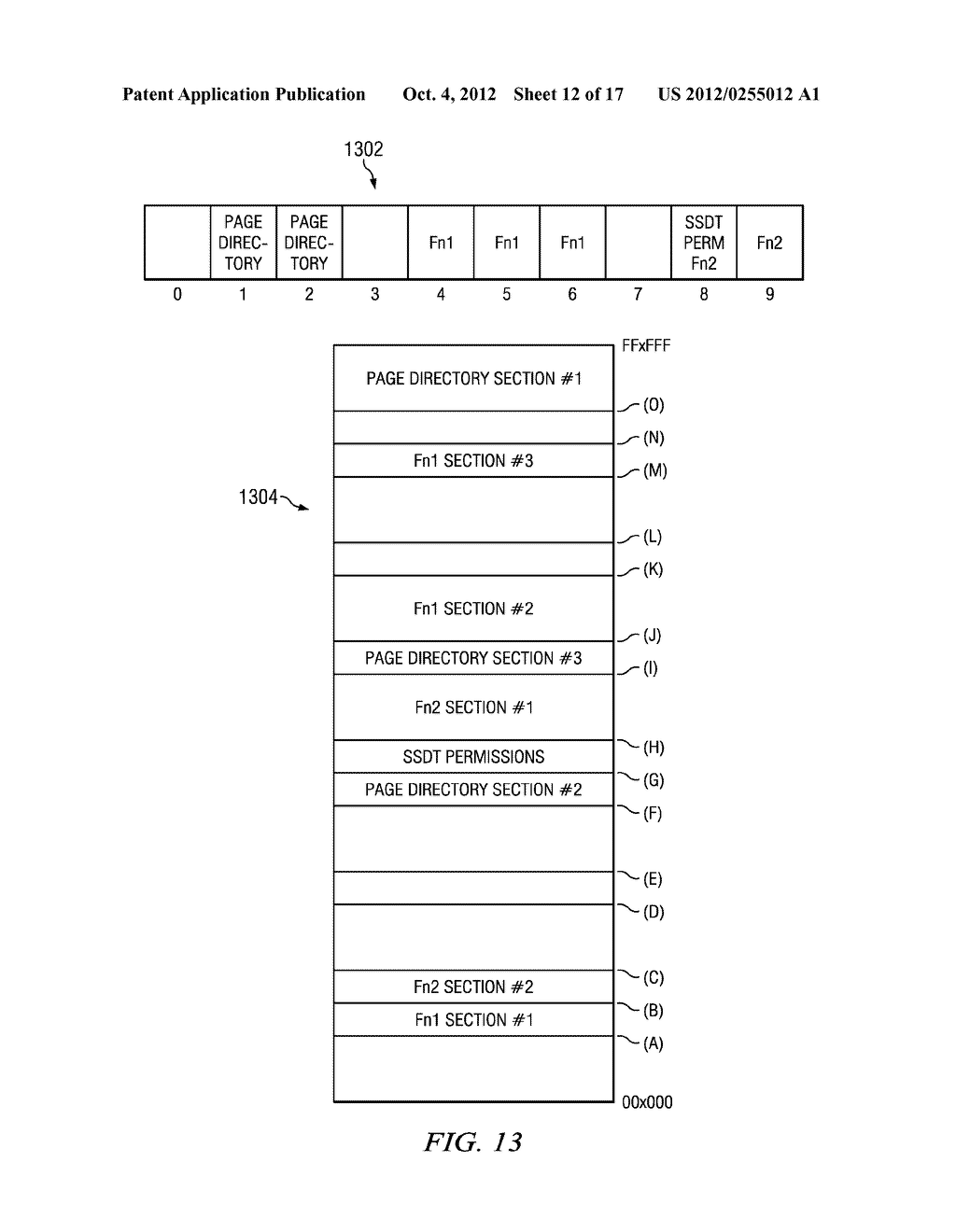 SYSTEM AND METHOD FOR BELOW-OPERATING SYSTEM REGULATION AND CONTROL OF     SELF-MODIFYING CODE - diagram, schematic, and image 13