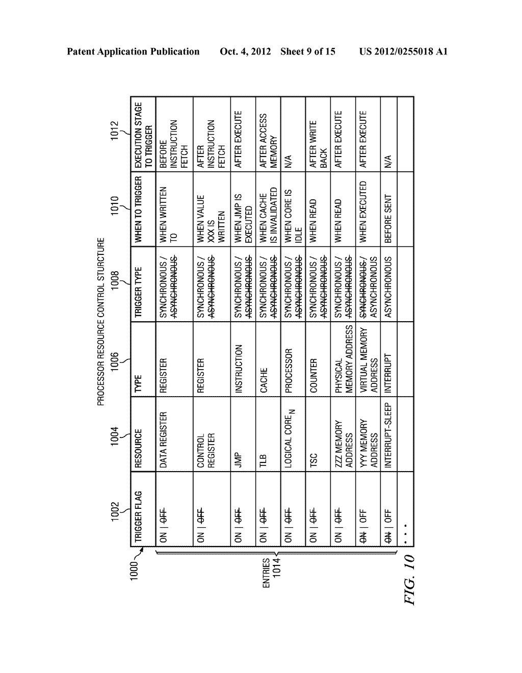 SYSTEM AND METHOD FOR SECURING MEMORY AND STORAGE OF AN ELECTRONIC DEVICE     WITH A BELOW-OPERATING SYSTEM SECURITY AGENT - diagram, schematic, and image 10