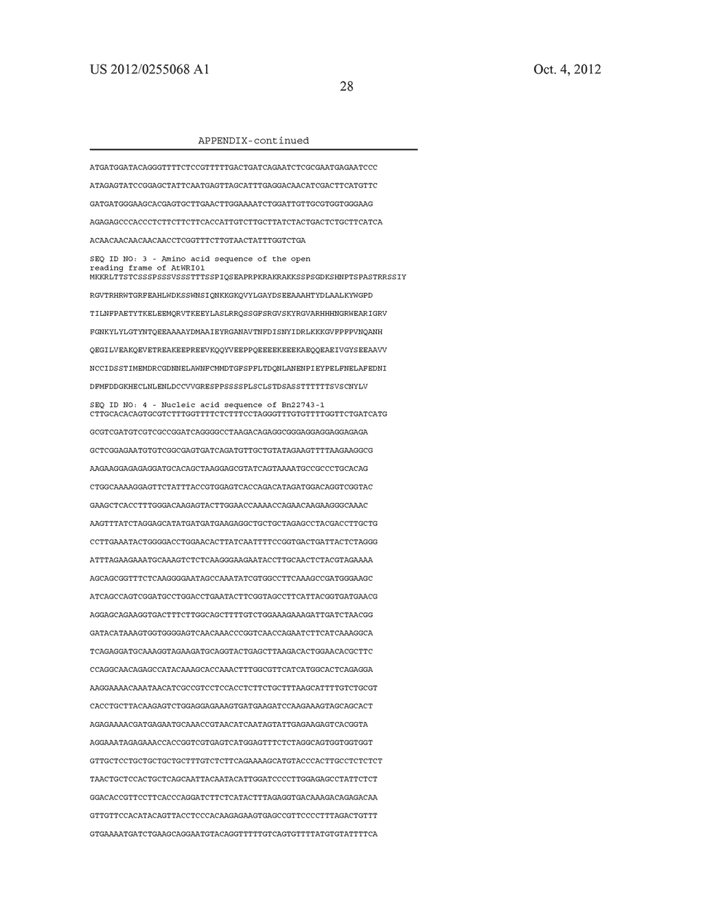 NUCLEIC ACID MOLECULES ENCODING WRINKLED1-LIKE POLYPEPTIDES AND METHODS OF     USE IN PLANTS - diagram, schematic, and image 37