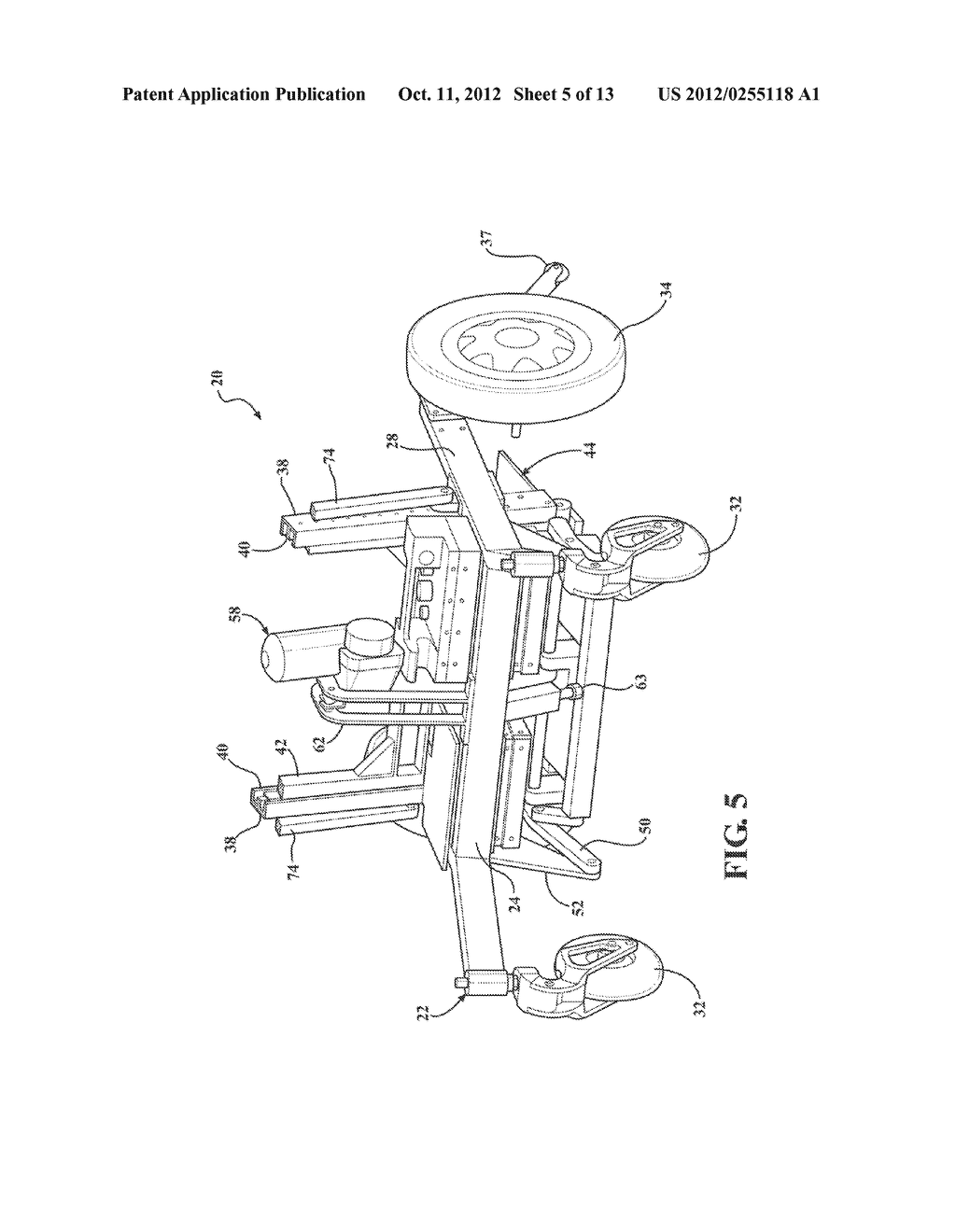 STANDING MOBILITY AND/OR TRANSFER DEVICE - diagram, schematic, and image 06