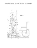 STANDING MOBILITY AND/OR TRANSFER DEVICE diagram and image