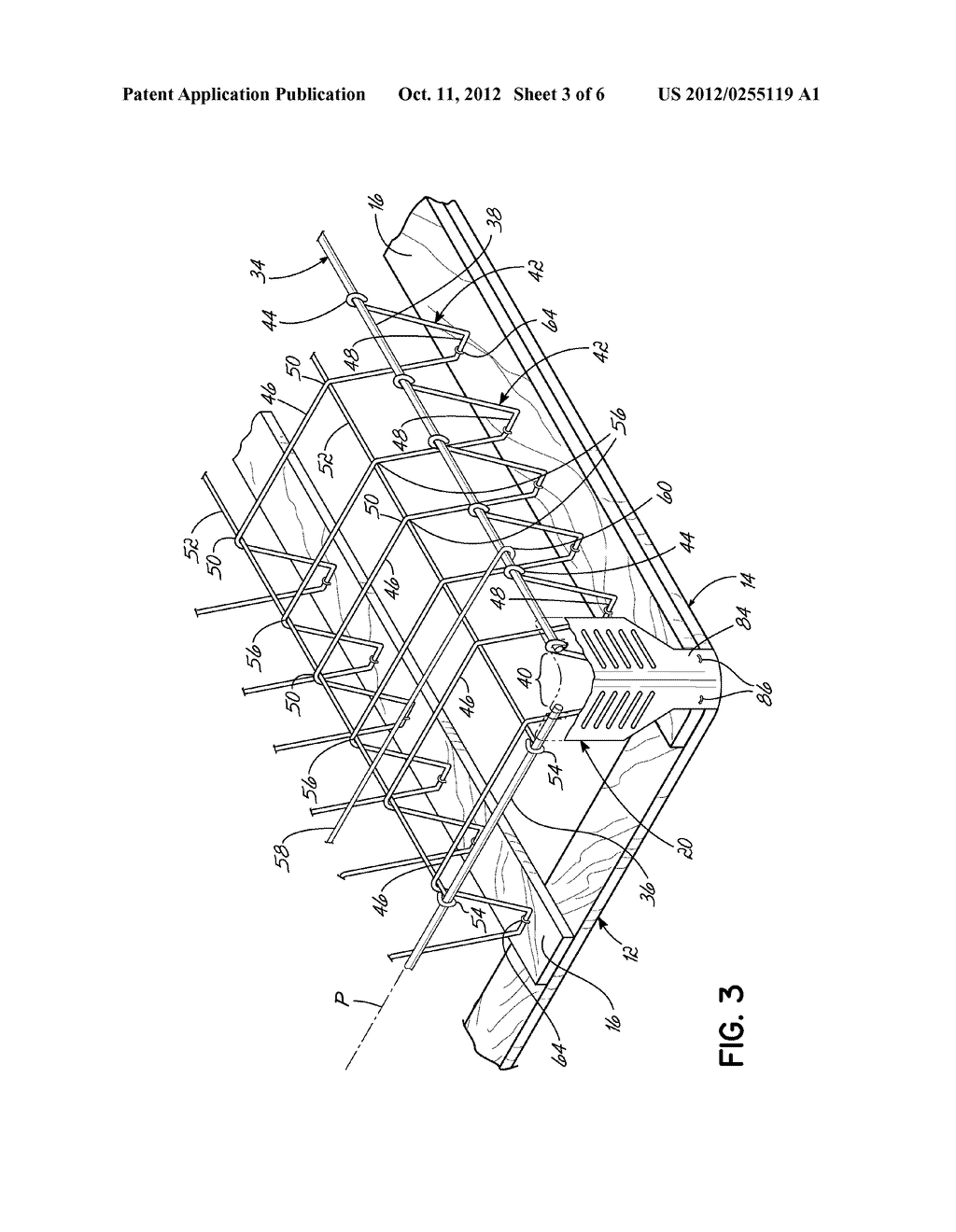 BEDDING FOUNDATION HAVING CORNER GUARDS AND MULTIPLE PIECE BORDER - diagram, schematic, and image 04