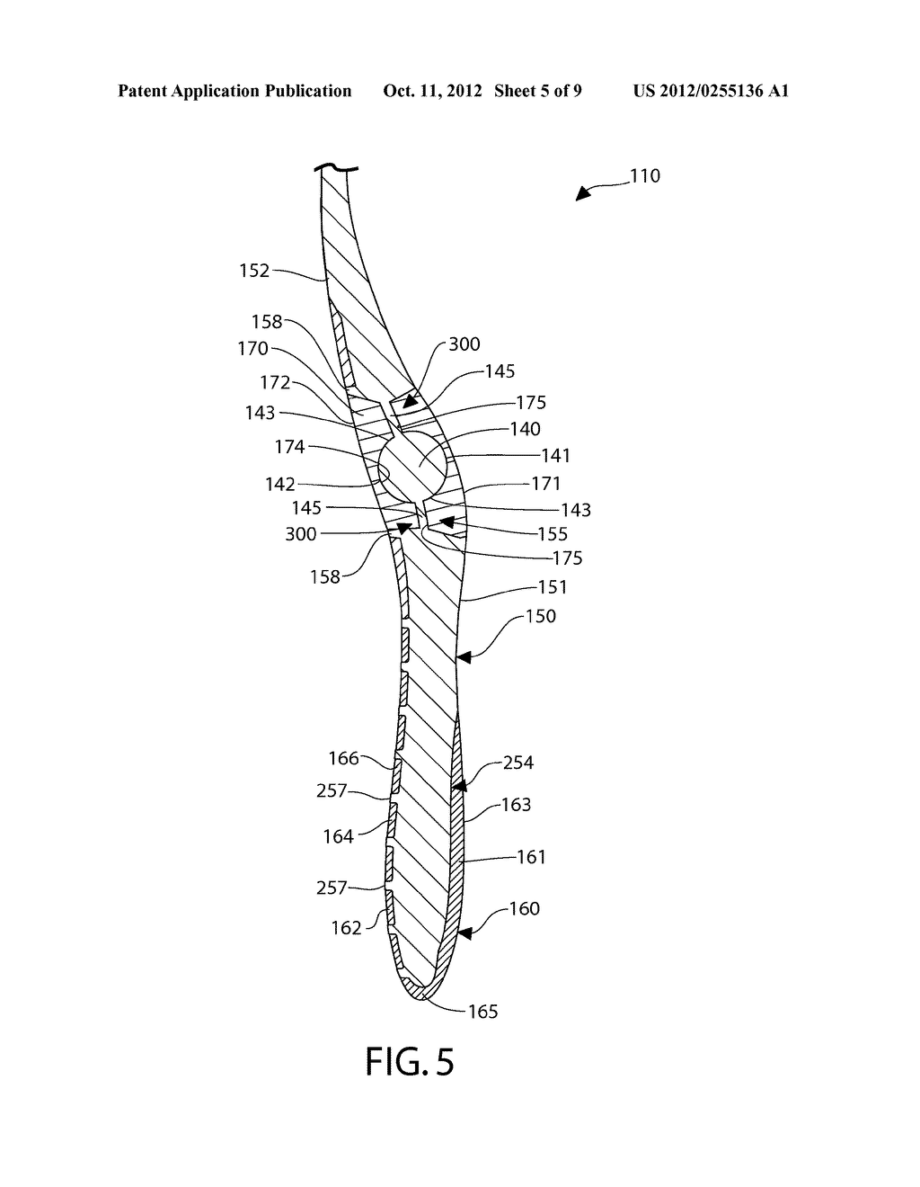 ORAL CARE IMPLEMENT HAVING A BODY DISPOSED WITHIN THE HANDLE - diagram, schematic, and image 06