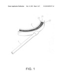 Toothbrush with large bristle surface area diagram and image