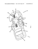 MAGNETIC FASTENING BUCKLE PROVIDED WITH PERMANENT MAGNETS AND A MECHANICAL     LOCKING diagram and image