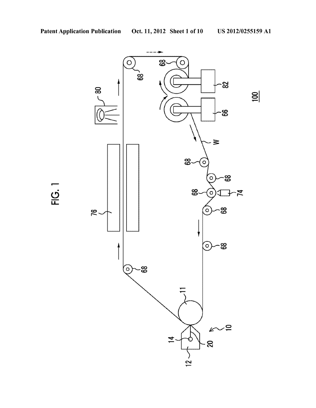 METHOD OF MANUFACTURING MEMBER MADE BY STAINLESS STEEL AND METHOD OF     MANUFACTURING COATING FILM - diagram, schematic, and image 02