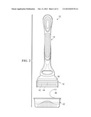 RAZORS AND KITS FOR APPLYING SHAVING AIDS diagram and image