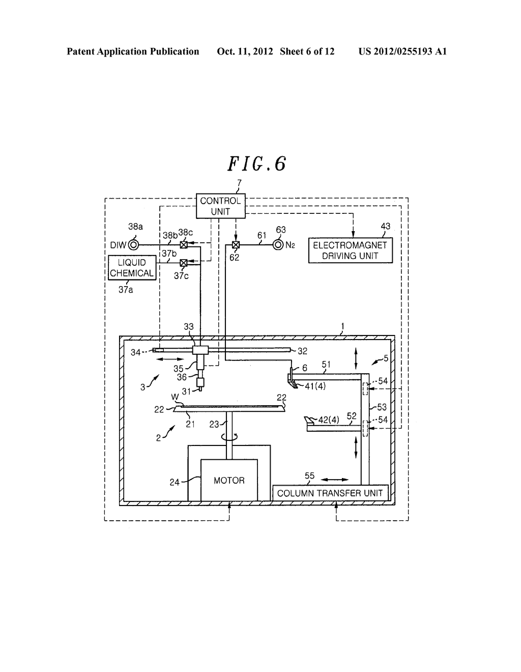 SUBSTRATE DRYING APPARATUS AND METHOD - diagram, schematic, and image 07