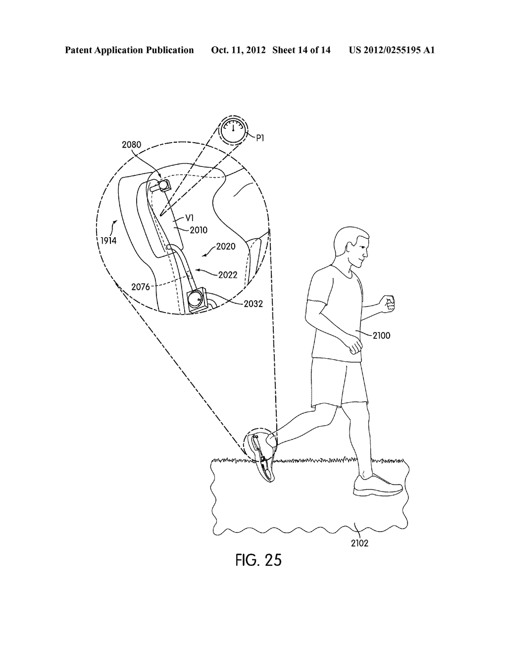 Article Of Footwear With An Adaptive Fluid System - diagram, schematic, and image 15