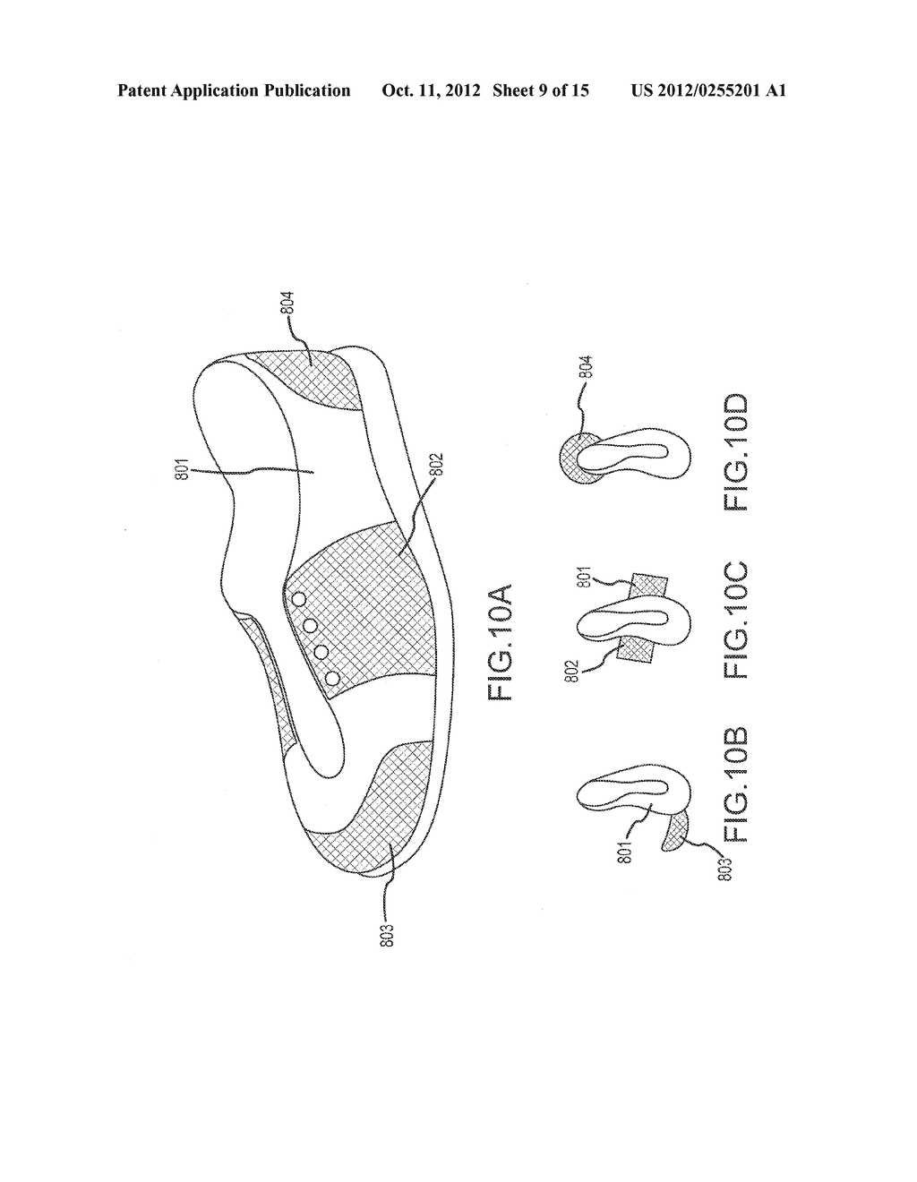 SEAMLESS UPPER FOR FOOTWEAR AND METHOD FOR MAKING THE SAME - diagram, schematic, and image 10