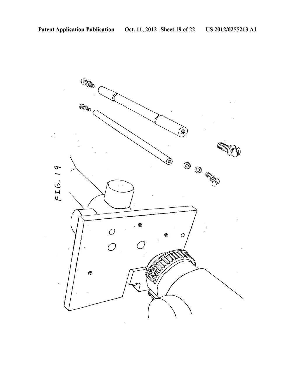 Electric variable magnification rifle gun telescope drive, and accessory     power driver/power supply/pressure-velocity meter/audible level - diagram, schematic, and image 20