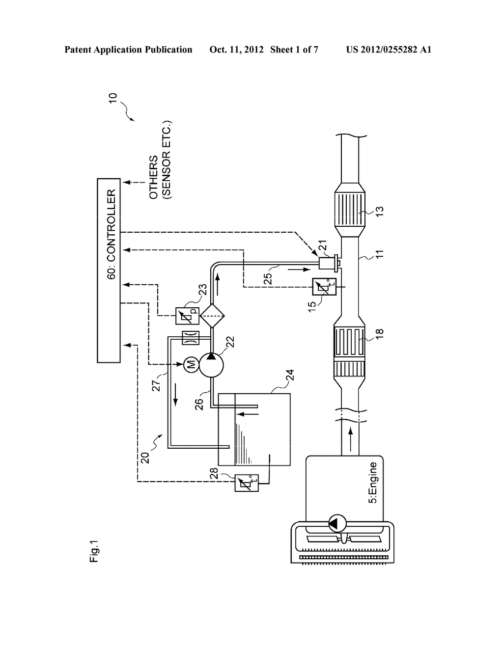 CONTROL DEVICE AND CONTROL METHOD FOR REDUCTION AGENT INJECTION VALVE - diagram, schematic, and image 02