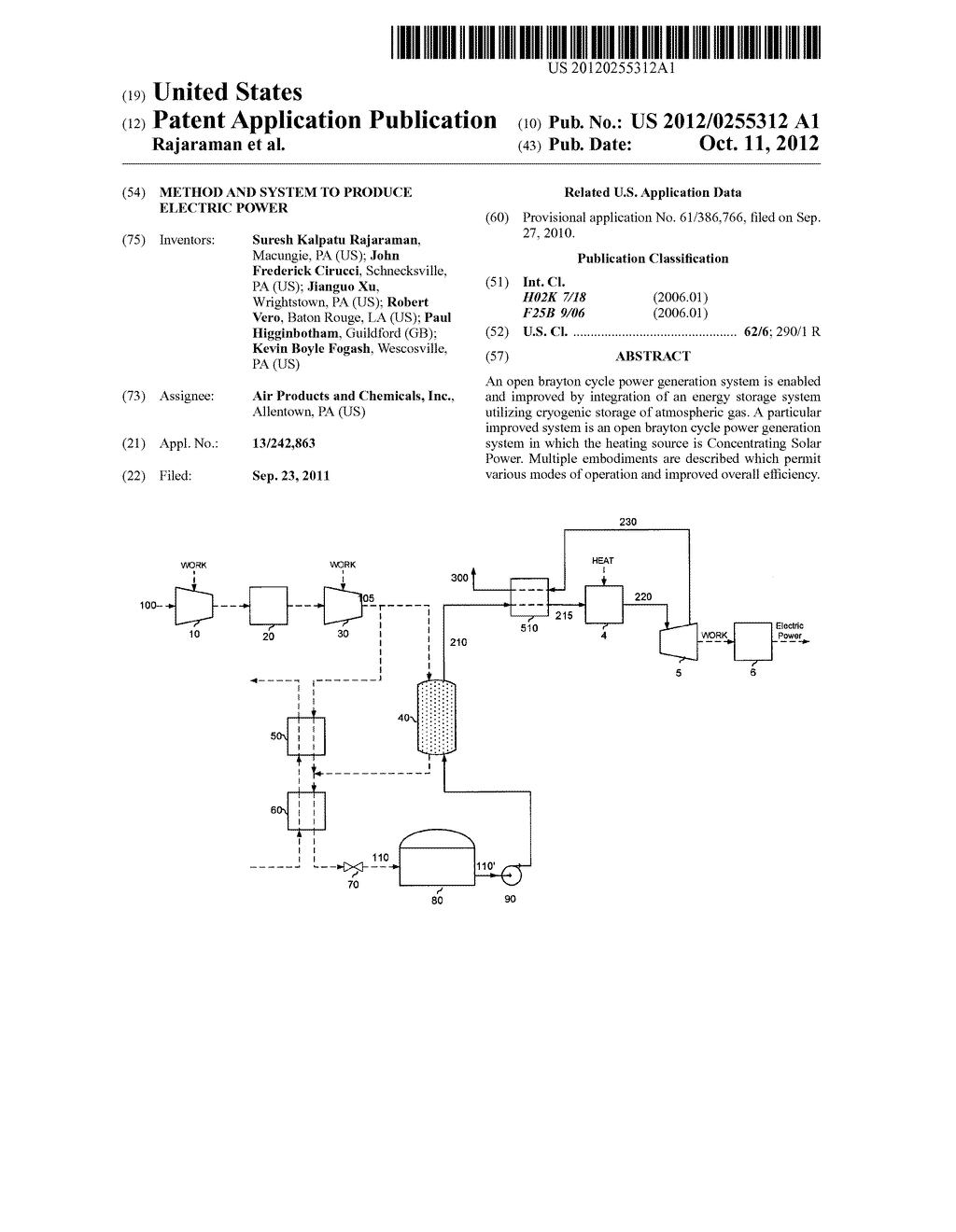 Method and System to Produce Electric Power - diagram, schematic, and image 01