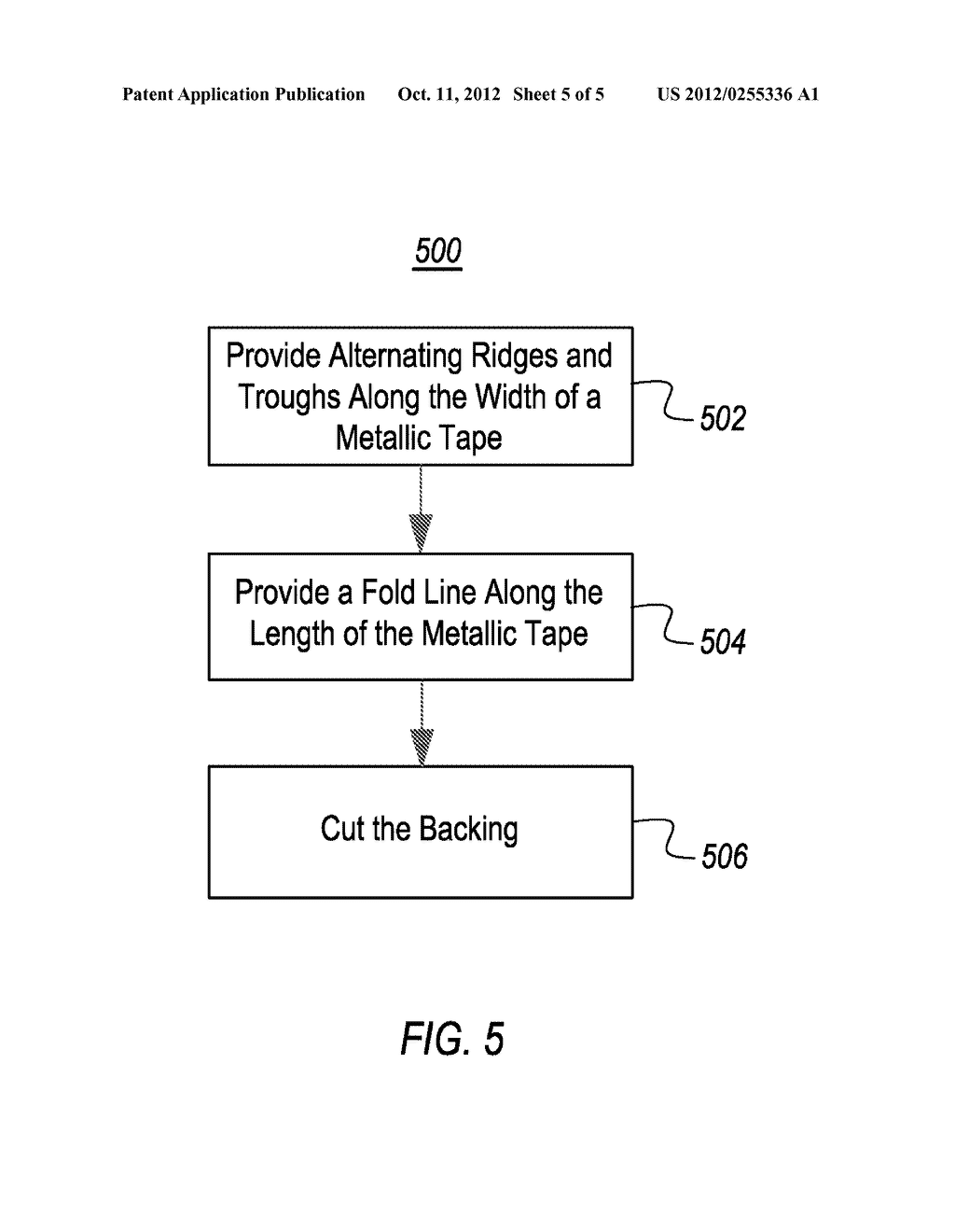 SYSTEMS AND METHODS FOR CORRUGATING A METALLIC TAPE - diagram, schematic, and image 06