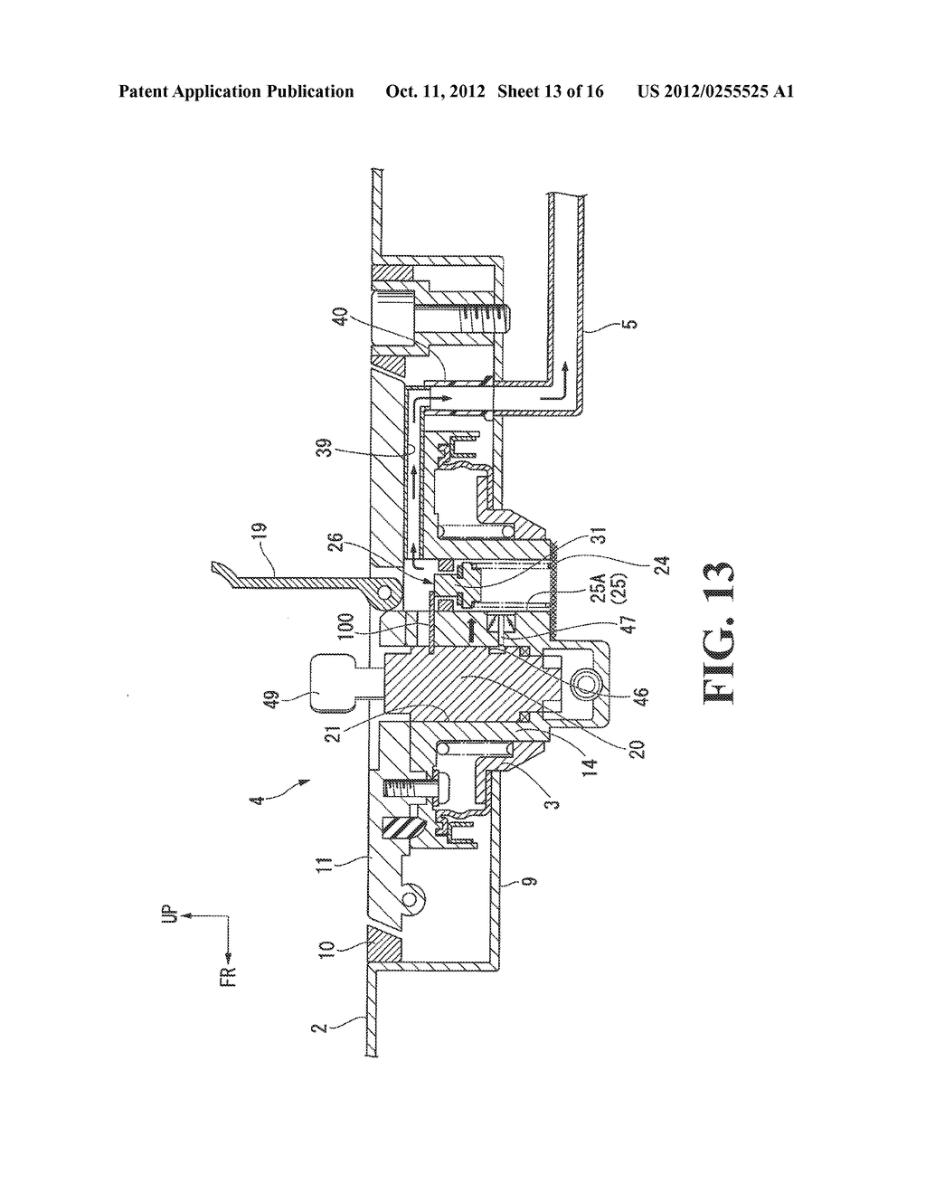 EVAPORATED FUEL HANDLING APPARATUS - diagram, schematic, and image 14