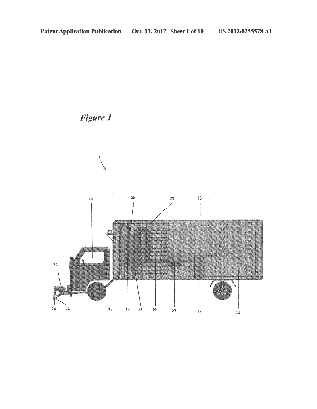 VEHICLE MOUNTED APPARATUS FOR HIGH-PRESSURE FLUID BLASTING - diagram, schematic, and image 02