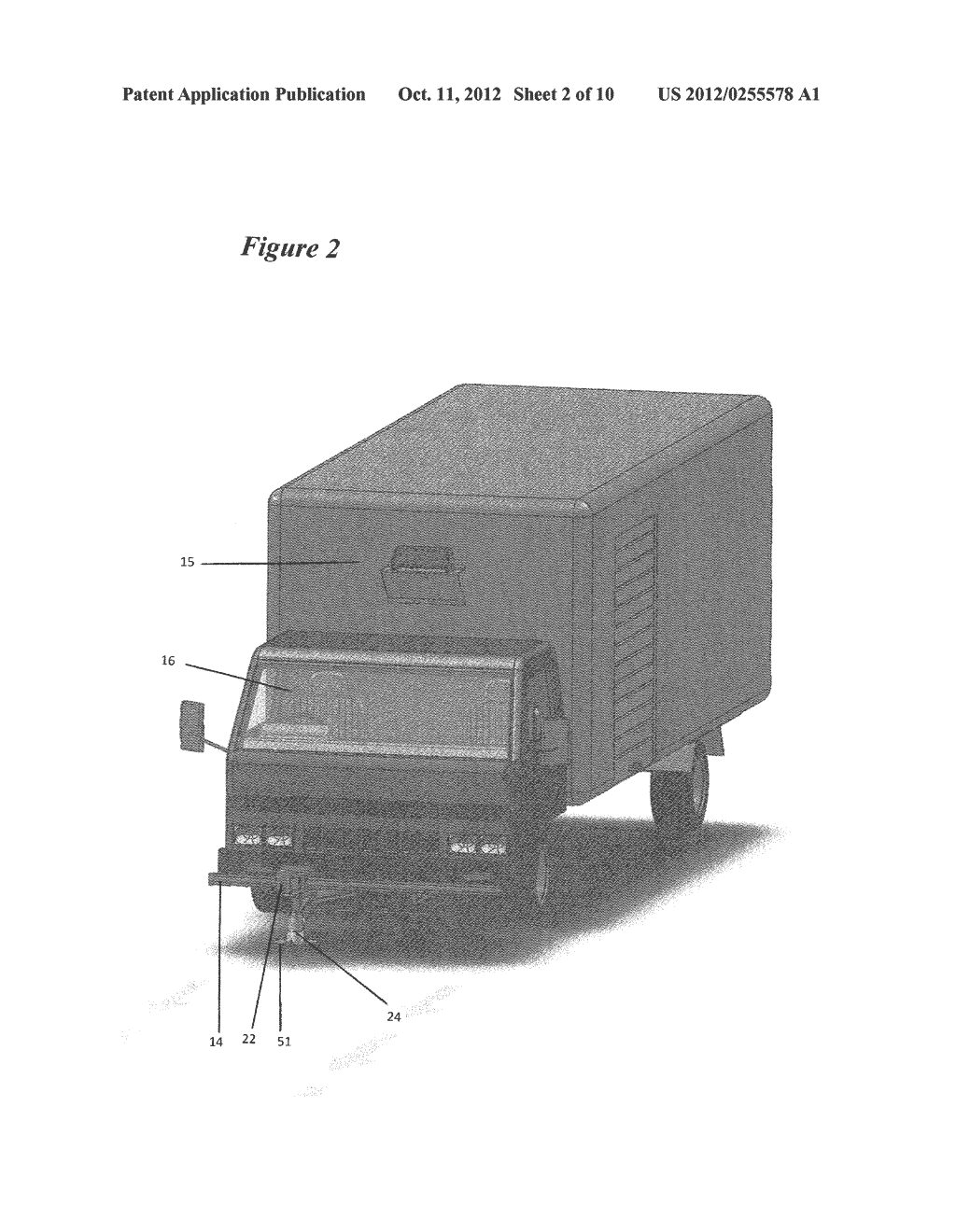 VEHICLE MOUNTED APPARATUS FOR HIGH-PRESSURE FLUID BLASTING - diagram, schematic, and image 03