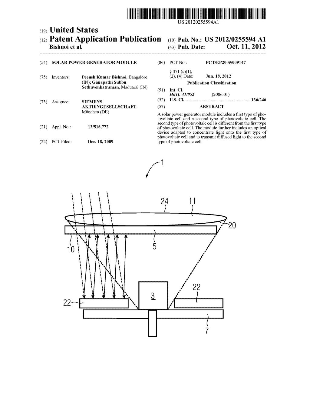 Solar Power Generator Module - diagram, schematic, and image 01