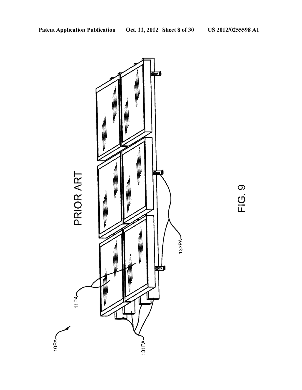 Method and Apparatus for Forming and Mounting a Photovoltaic Array - diagram, schematic, and image 09
