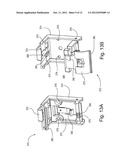 BATTERY-POWERED MOTORIZED WINDOW TREATMENT HAVING A SERVICE POSITION diagram and image