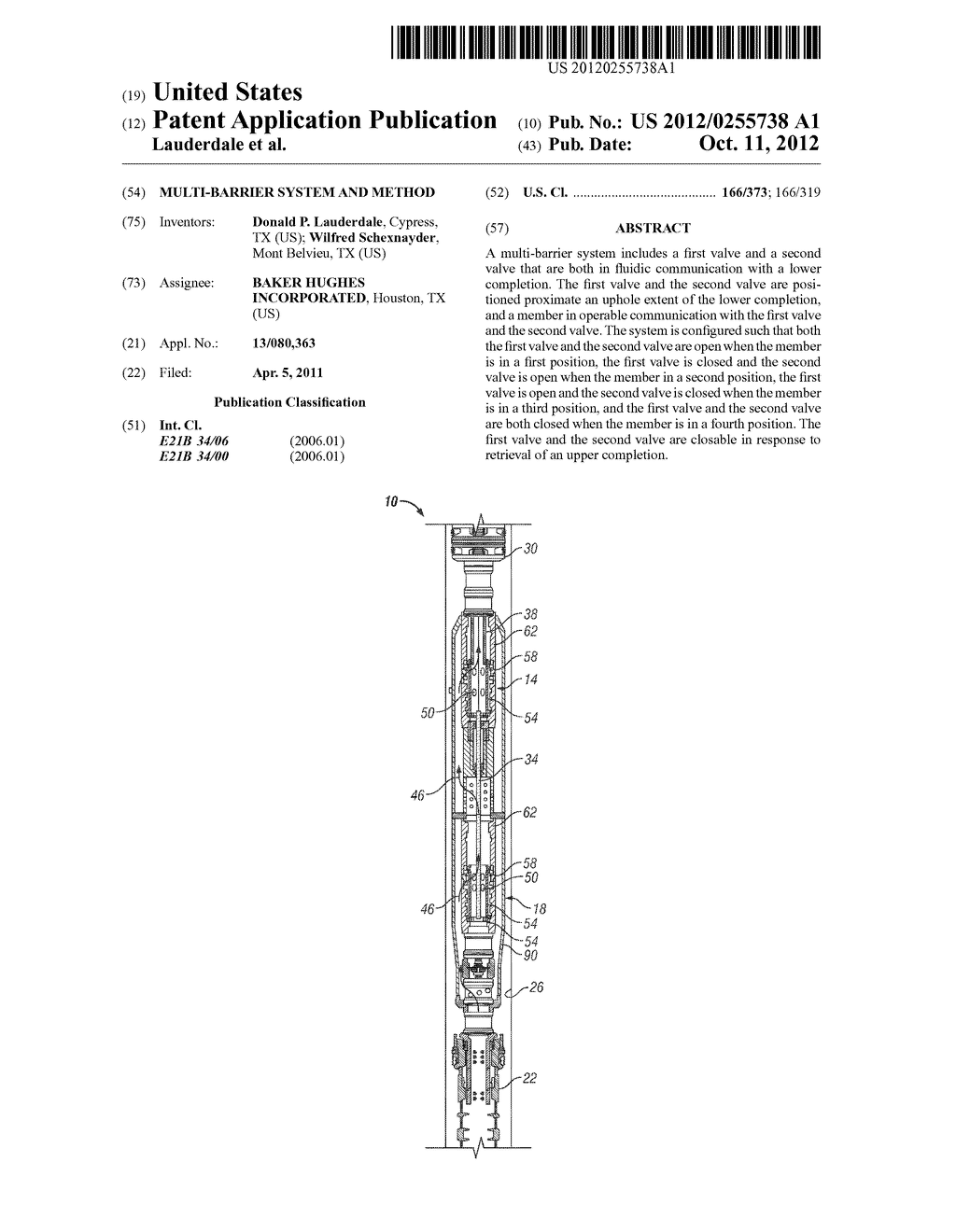 MULTI-BARRIER SYSTEM AND METHOD - diagram, schematic, and image 01