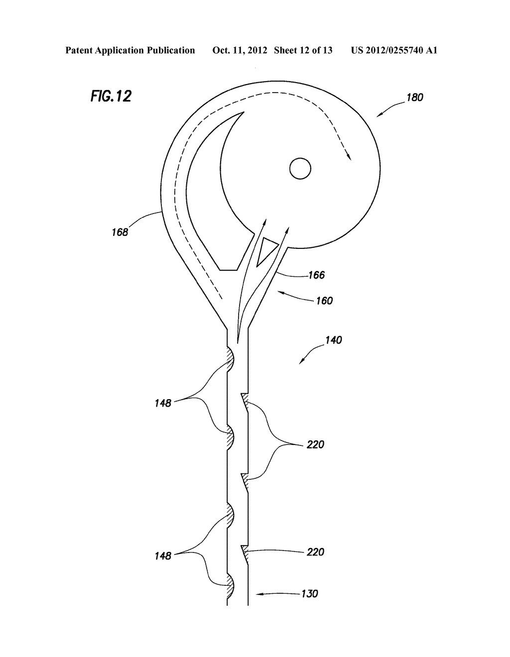 METHOD AND APPARATUS FOR CONTROLLING FLUID FLOW IN AN AUTONOMOUS VALVE     USING A STICKY SWITCH - diagram, schematic, and image 13