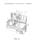 ENGINE HOOD FOR CONSTRUCTION MACHINE diagram and image