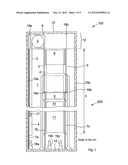 ELEVATOR SYSTEM HAVING A CAR-SIDE EXTINGUISHING WATER DRAIN SYSTEM diagram and image