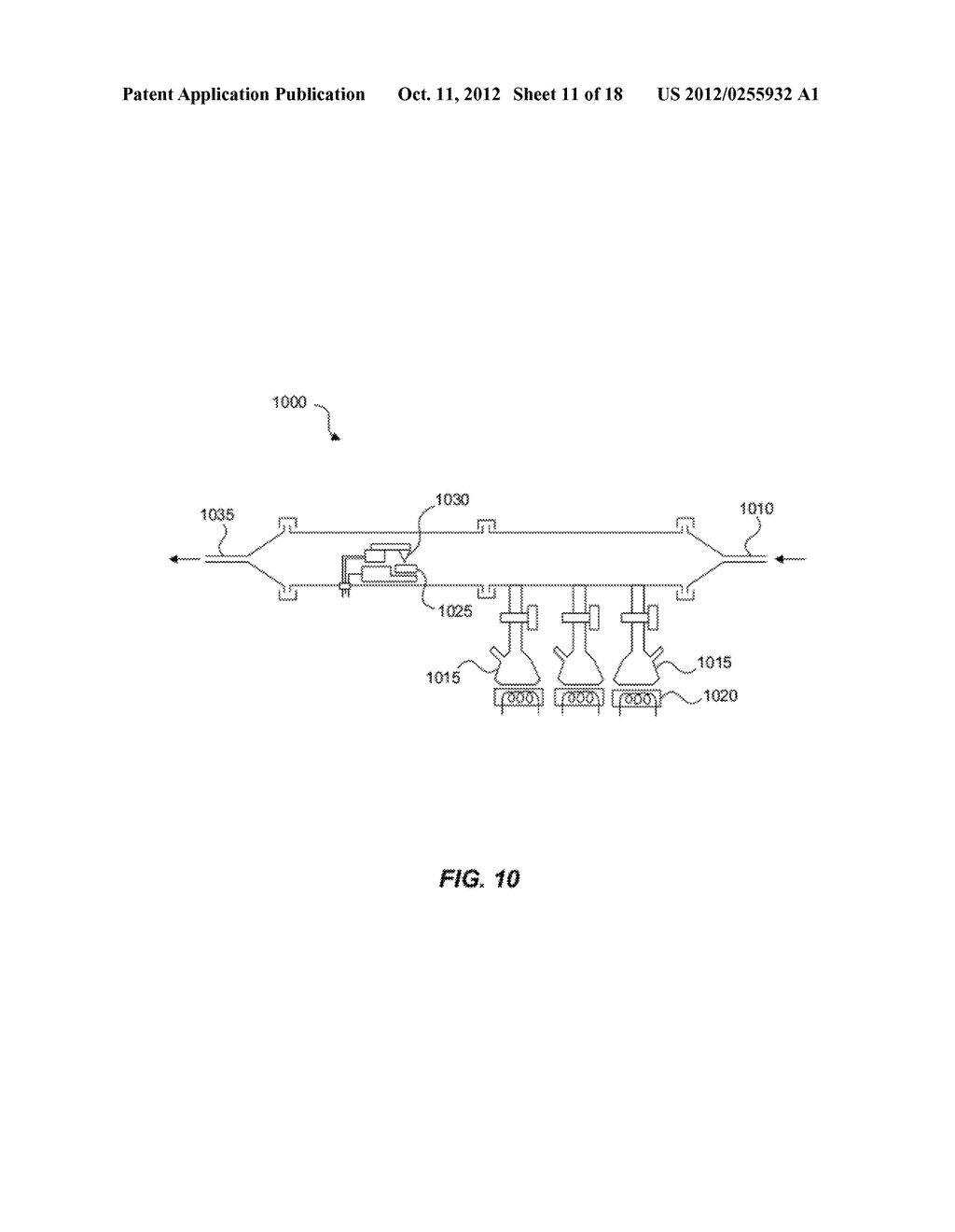 NANOFABRICATION DEVICE AND METHOD FOR MANUFACTURE OF A NANOFABRICATION     DEVICE - diagram, schematic, and image 12