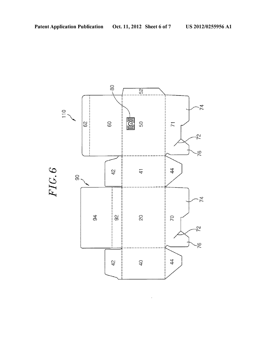 Packing Box Having RF Interference Preventing Compartment - diagram, schematic, and image 07