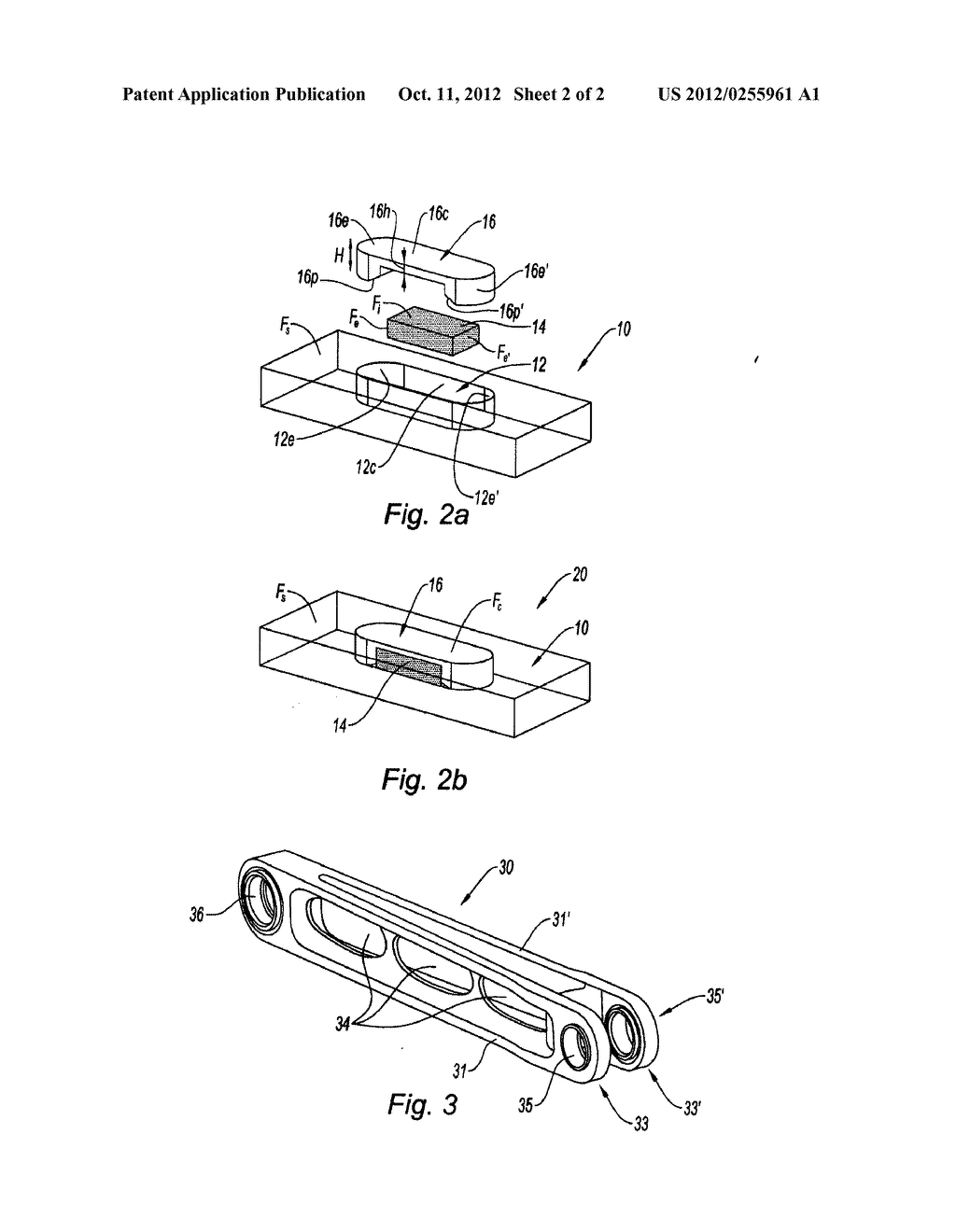 METHOD FOR MAKING A COMPOSITE METAL PART HAVING INNER REINFORCEMENTS IN     THE FORM OF FIBERS, BLANK FOR IMPLEMENTING SAME AND METAL PART THUS     OBTAINED - diagram, schematic, and image 03