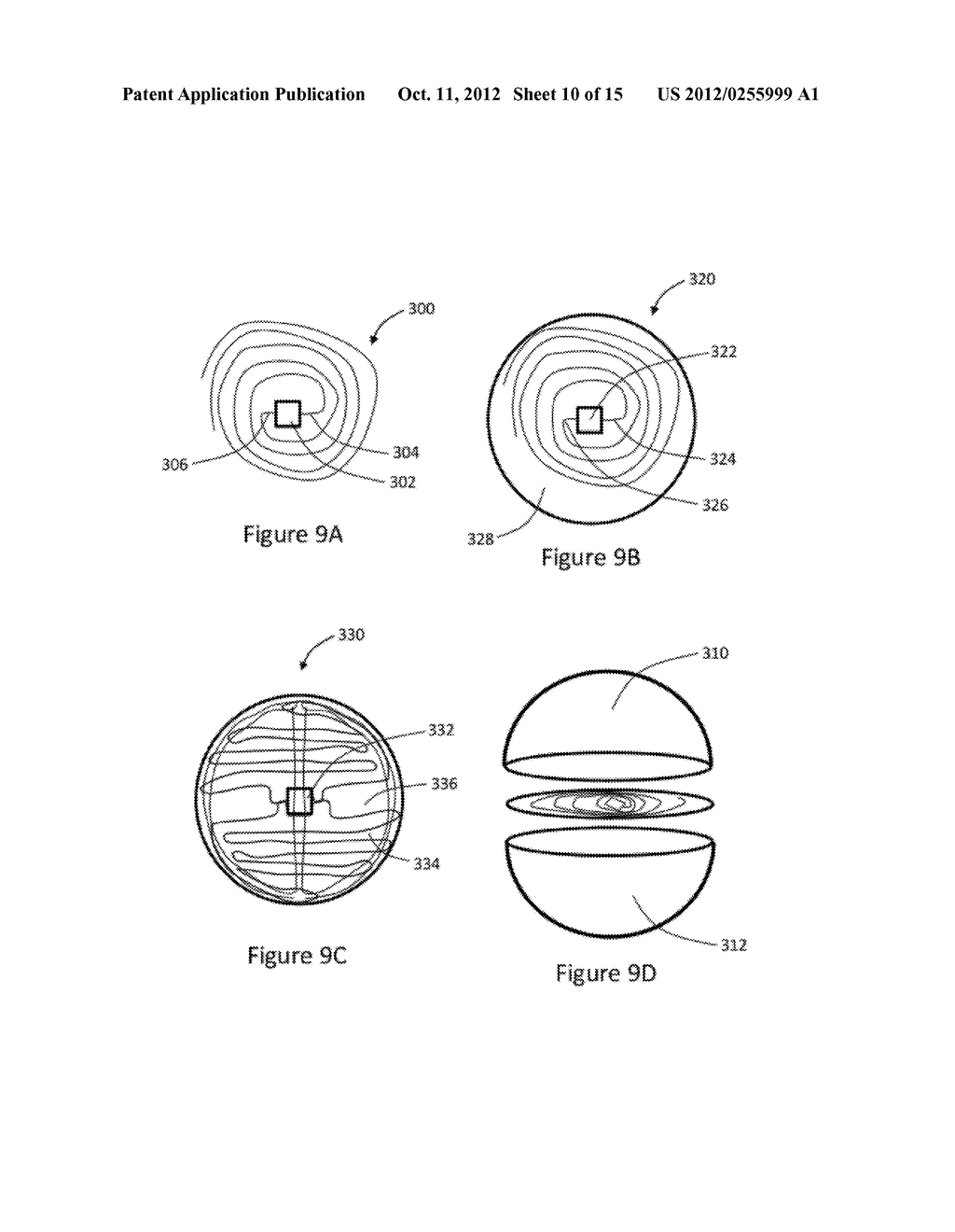 GOLF BALL WITH ENCAPSULATED RFID CHIP - diagram, schematic, and image 11
