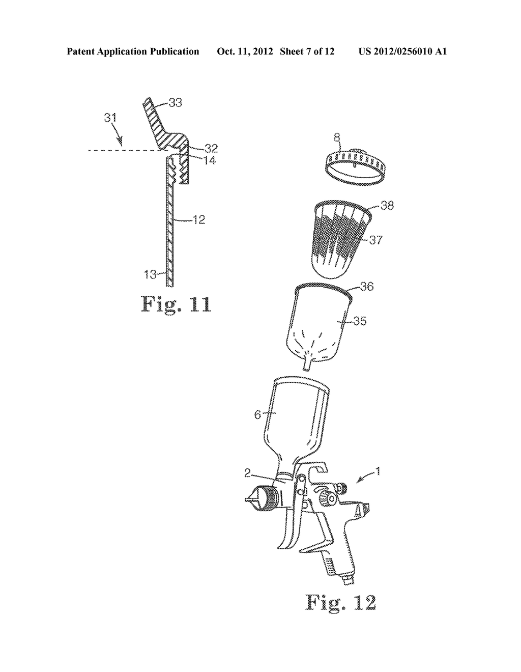 APPARATUS FOR SPRAYING LIQUIDS, AND ADAPTERS AND LIQUID RESERVOIRS     SUITABLE FOR USE THEREWITH - diagram, schematic, and image 08