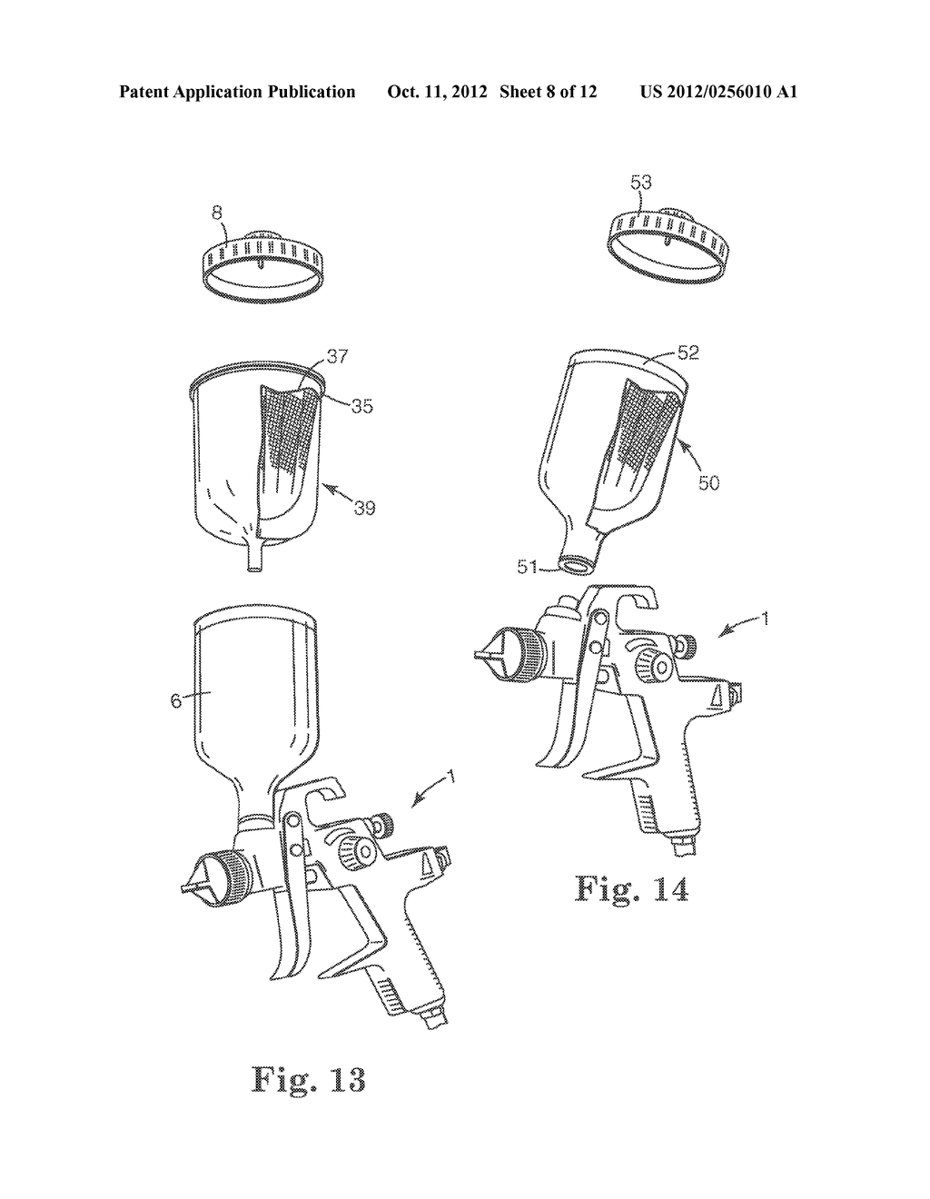 APPARATUS FOR SPRAYING LIQUIDS, AND ADAPTERS AND LIQUID RESERVOIRS     SUITABLE FOR USE THEREWITH - diagram, schematic, and image 09