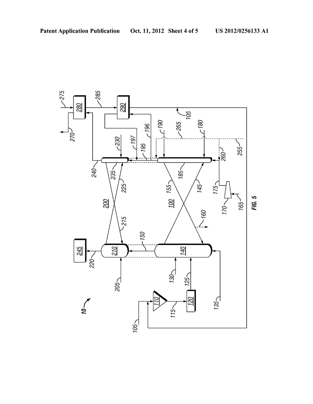 SYSTEM AND METHOD FOR DUAL FLUIDIZED BED GASIFICATION - diagram, schematic, and image 05