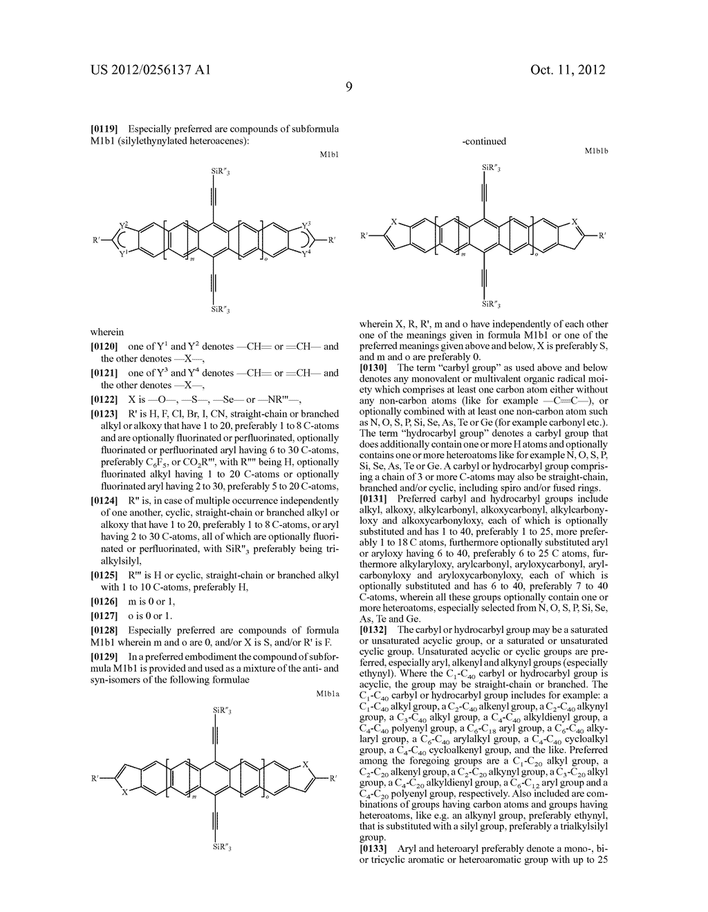 COMPOSITIONS COMPRISING ORGANIC SEMICONDUCTING COMPOUNDS - diagram, schematic, and image 20