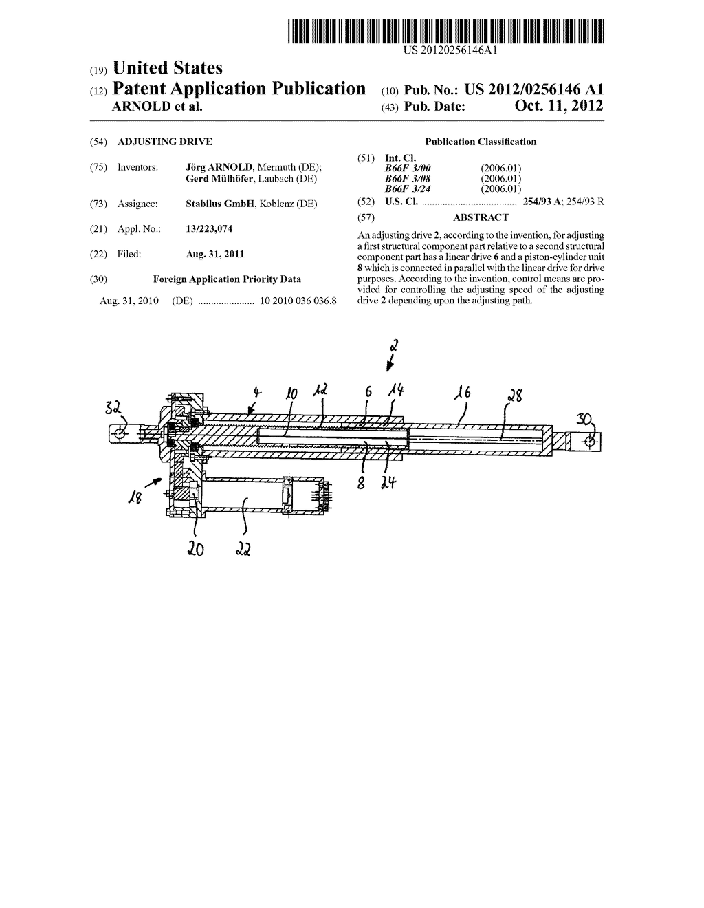 ADJUSTING DRIVE - diagram, schematic, and image 01