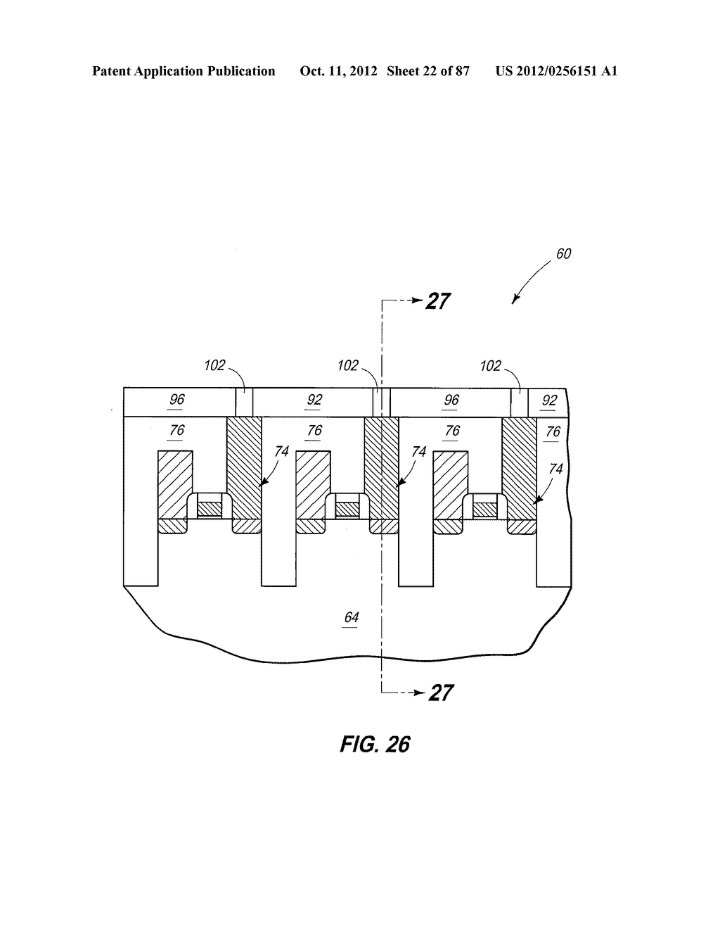 Memory Cells, Methods of Forming Memory Cells and Methods of Forming     Memory Arrays - diagram, schematic, and image 23