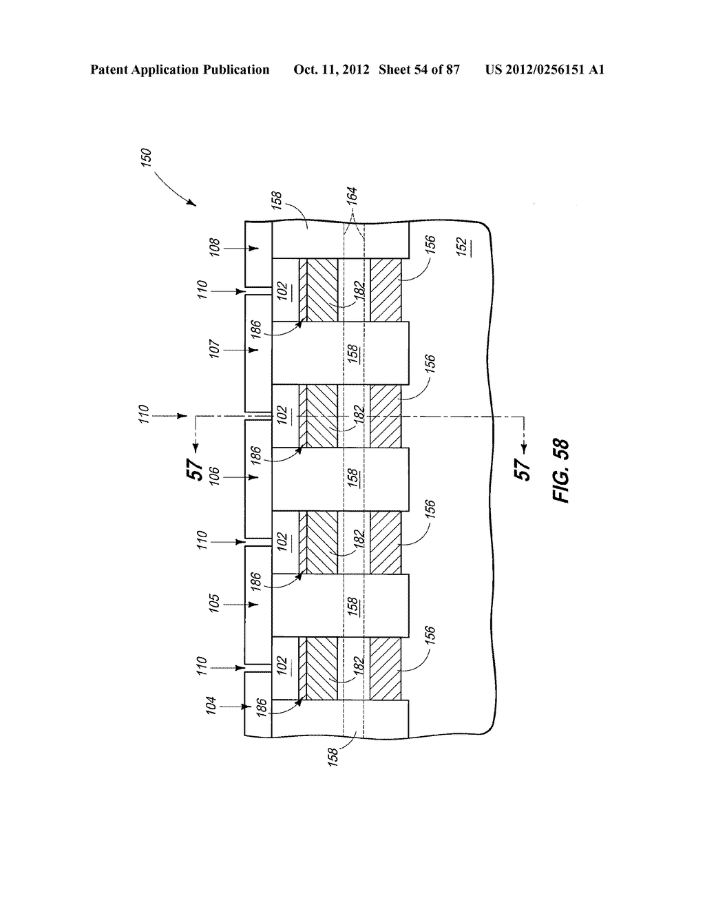 Memory Cells, Methods of Forming Memory Cells and Methods of Forming     Memory Arrays - diagram, schematic, and image 55