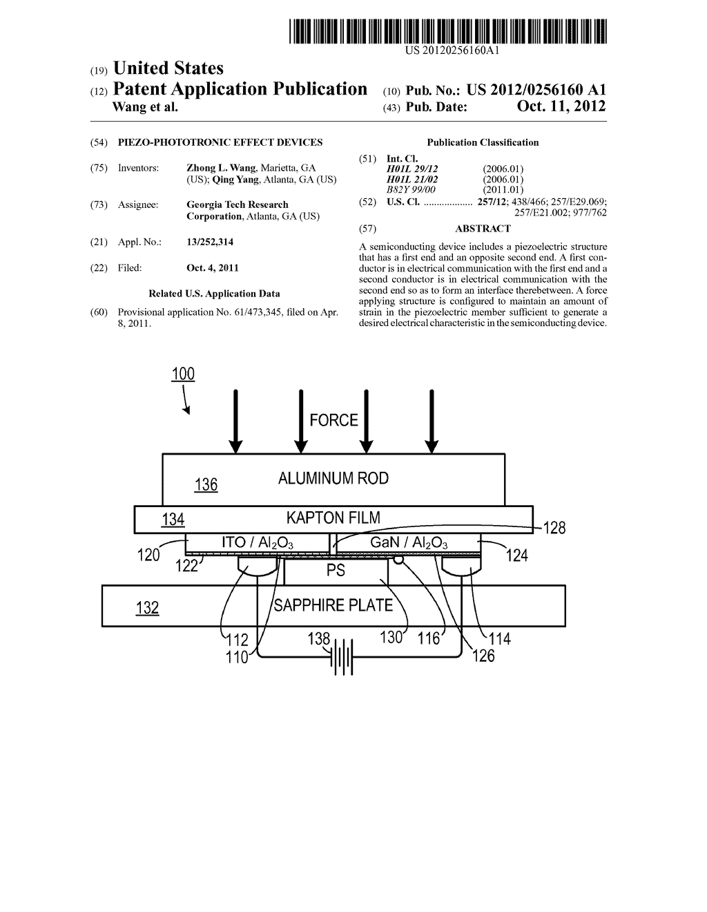 Piezo-phototronic Effect Devices - diagram, schematic, and image 01