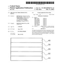 ORGANIC ELECTROLUMINESCENCE DEVICE diagram and image